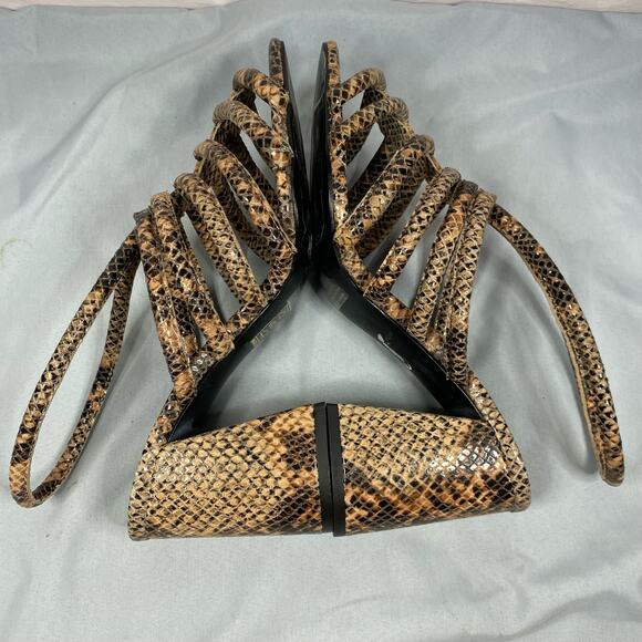 Free people colette cinched Shoes Block heel Womens Size 8 - Picture 7 of 9